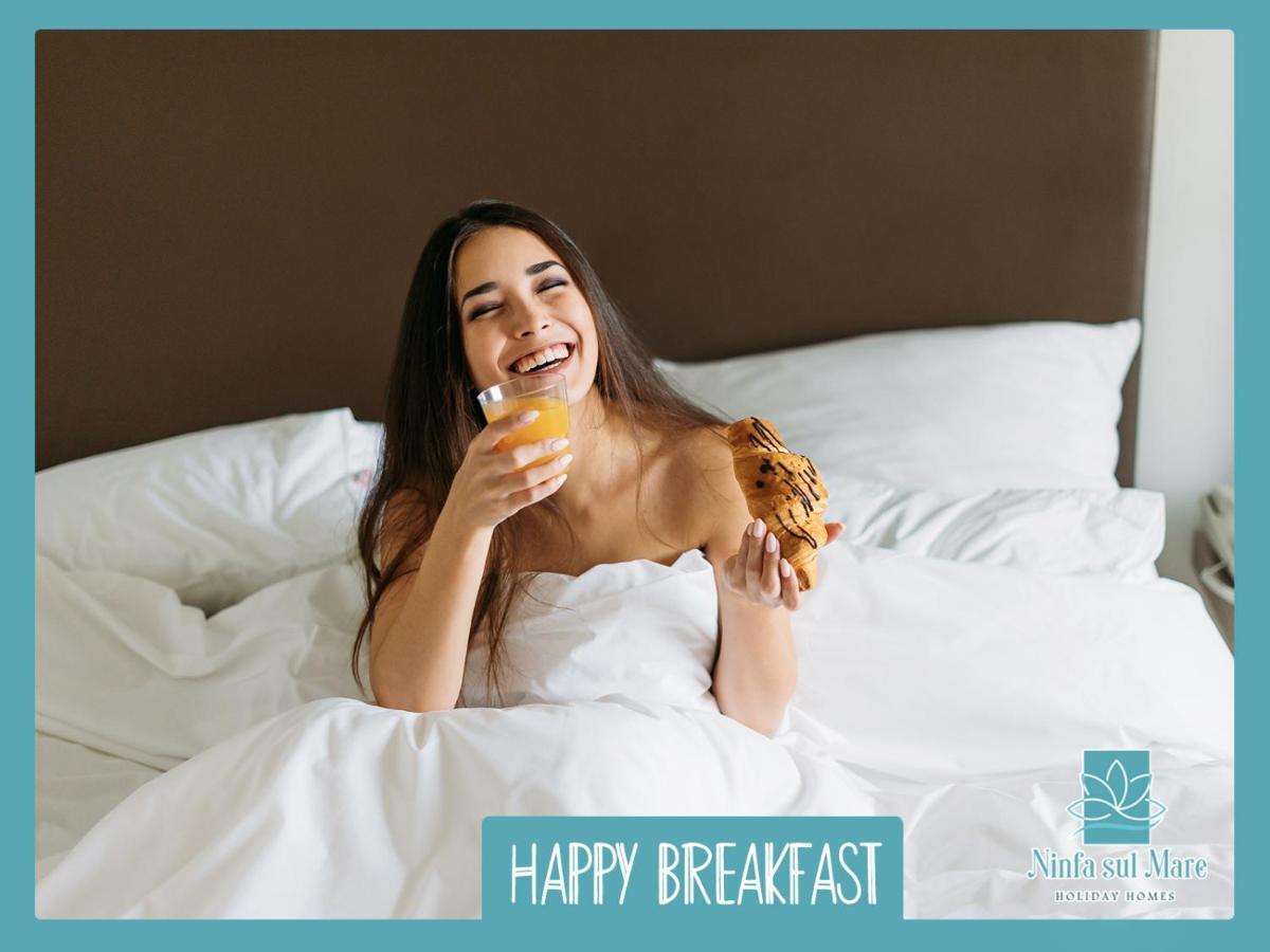 Ninfa Sul Mare Apartments 50 M E T R I Dal Mare Best Breakfast And Free Parking Capo Vaticano Exterior photo