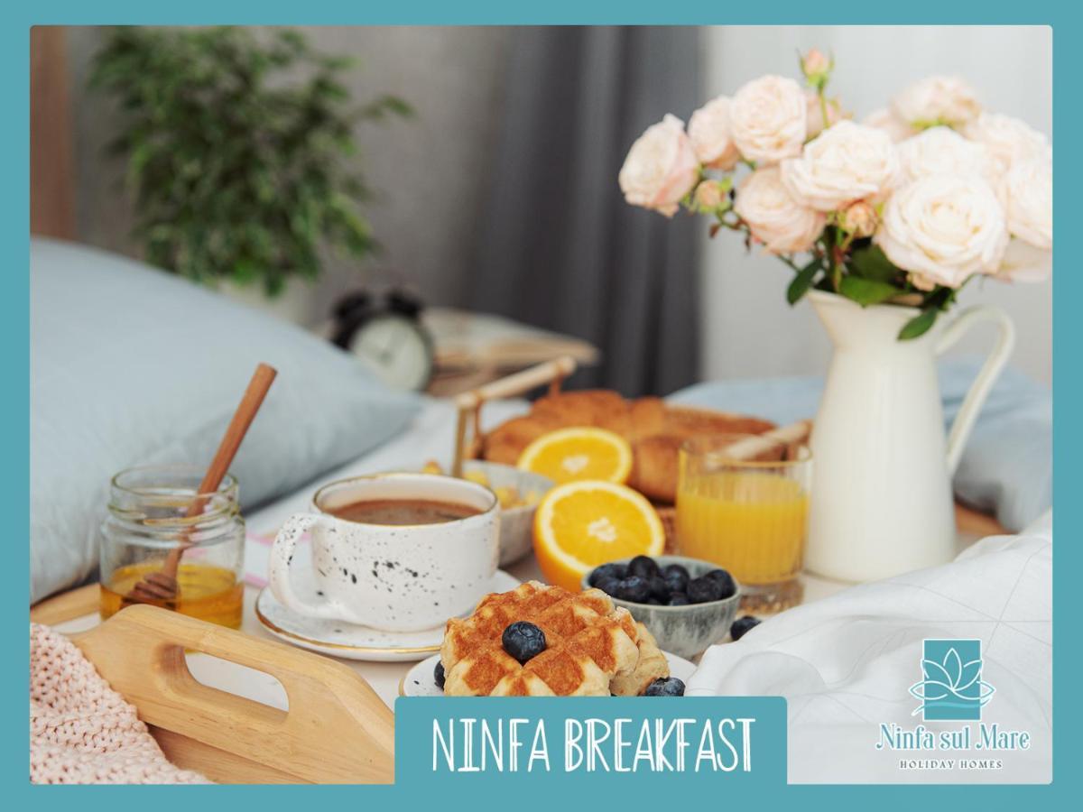 Ninfa Sul Mare Apartments 50 M E T R I Dal Mare Best Breakfast And Free Parking Capo Vaticano Exterior photo